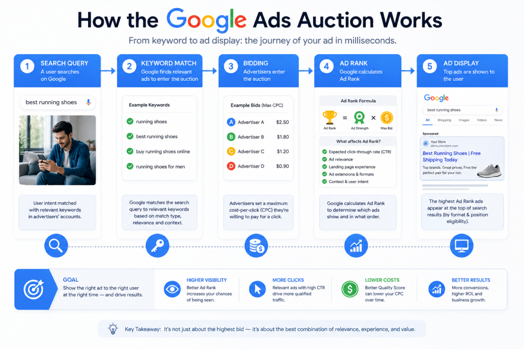 How the Google Ads auction works